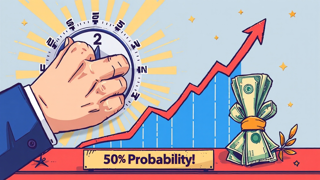 금리 인하 전망 및 시장 영향 (illustration 스타일)