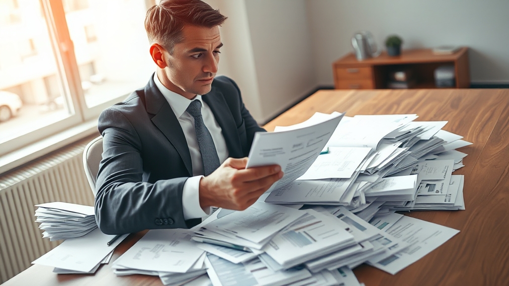 실비보험 필요 서류 (realistic 스타일)