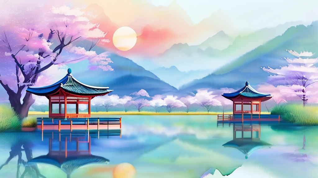 춘향제, 어떤 공연과 행사가 펼쳐질까? (watercolor 스타일)