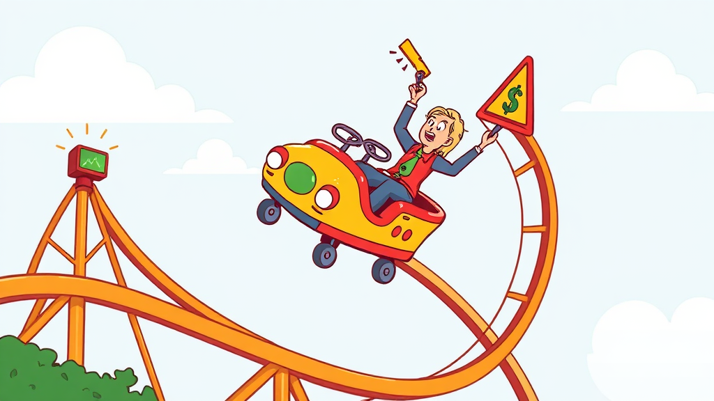 최근 환율 변동 추이 (cartoon 스타일)