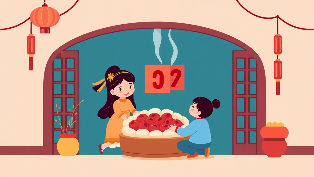 애동지를 특별하게 보내는 방법 (cartoon 스타일)