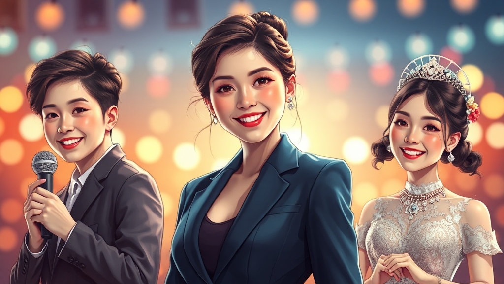 원자현 프로필: 팔방미인 매력 (illustration 스타일)