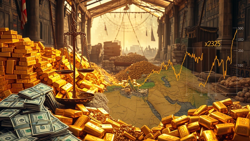 국제 금 시세 및 시장 환경 (realistic 스타일)