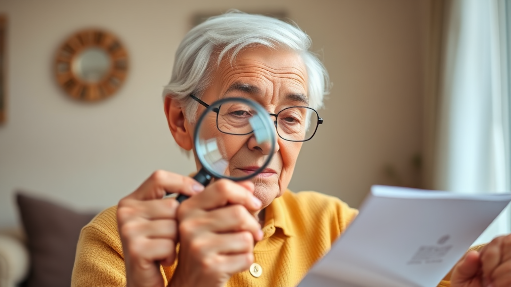 시니어 일자리 신청 자격 조건 (realistic 스타일)