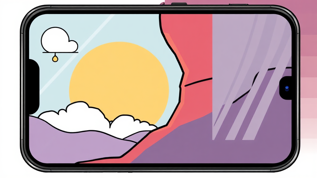 아이폰 17의 세련된 측면 마감 디자인