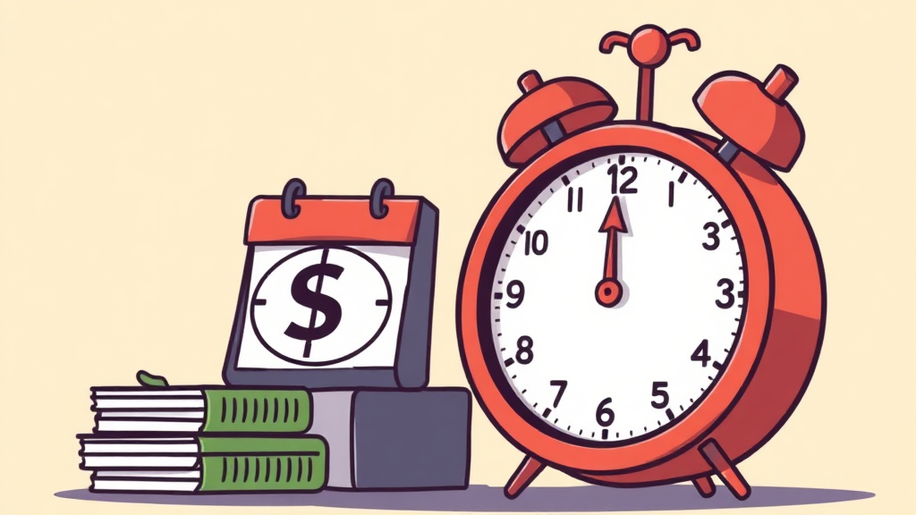 수습 기간 및 급여 감액 (cartoon 스타일)