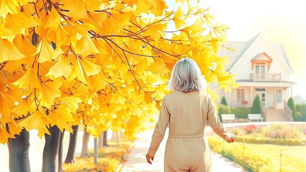 든든한 노후, 함께 준비해요! (watercolor 스타일)