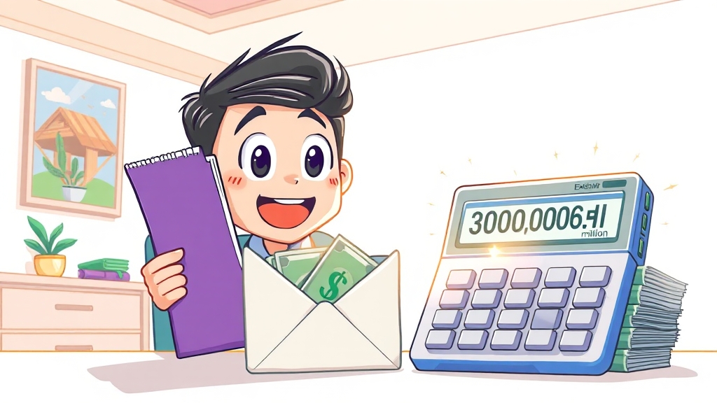 비과세 혜택, 놓치지 마세요! (cartoon 스타일)