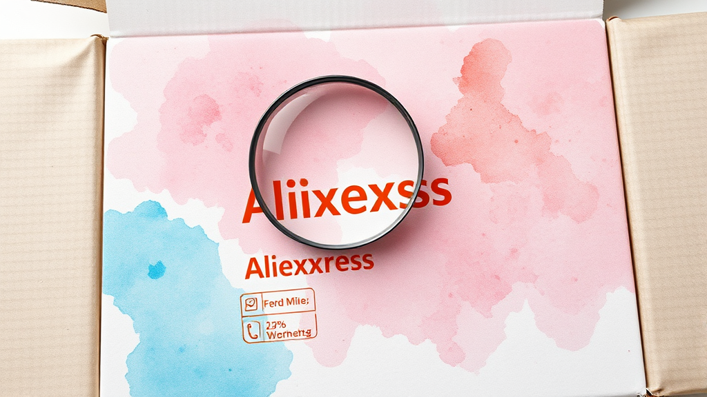 직구 후 사후 관리 (watercolor 스타일)