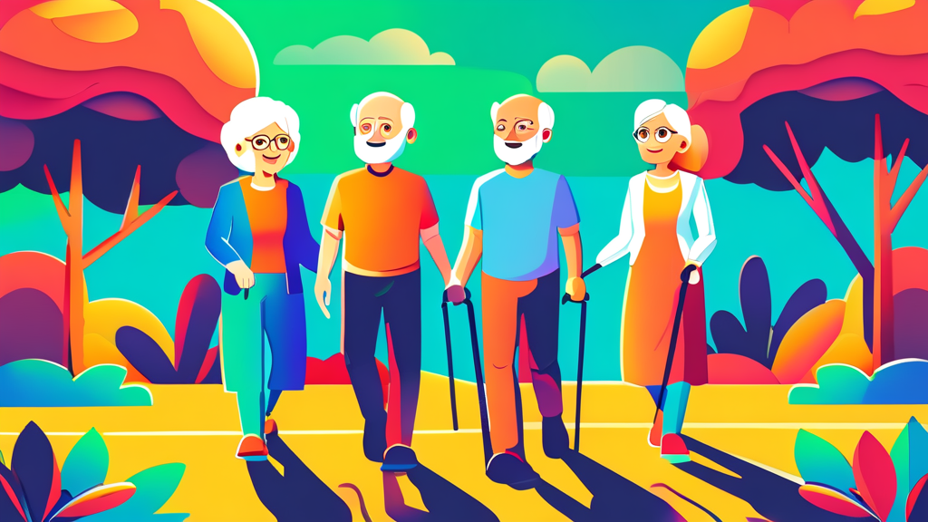 간병인 보험, 왜 필요할까요? (cartoon 스타일)