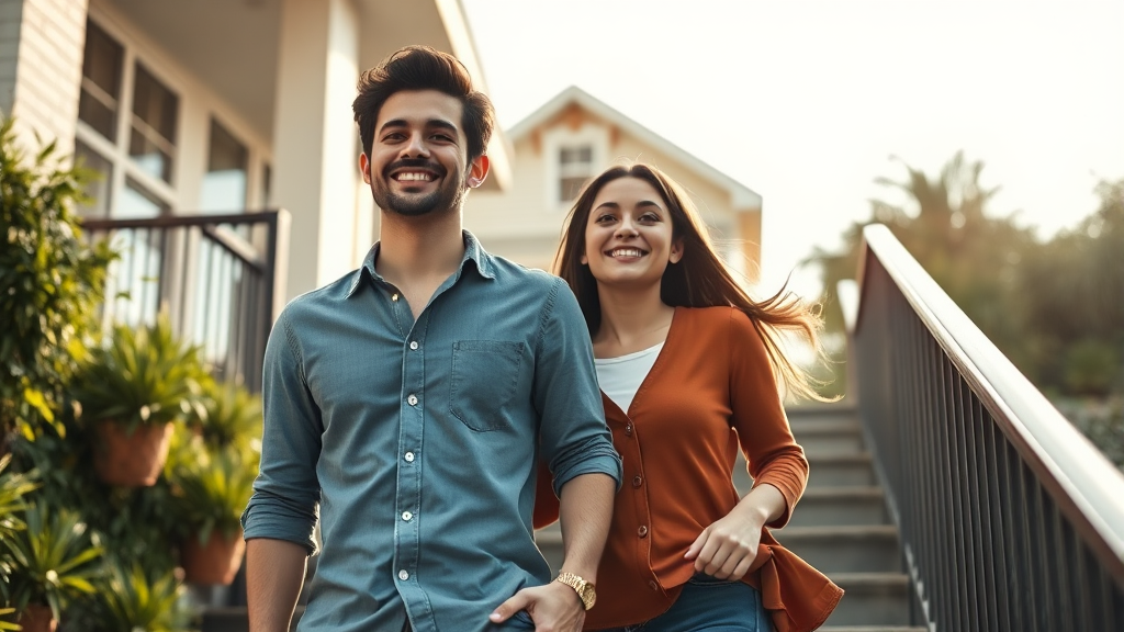 지분 적립형 주택, 어떻게 작동하나요? (realistic 스타일)