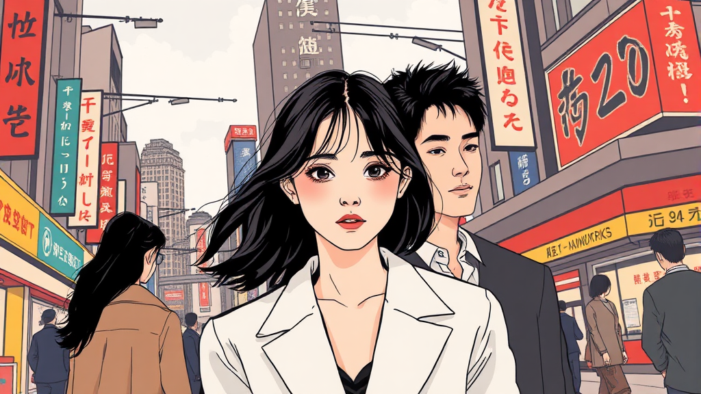 주요 등장인물 (illustration 스타일)