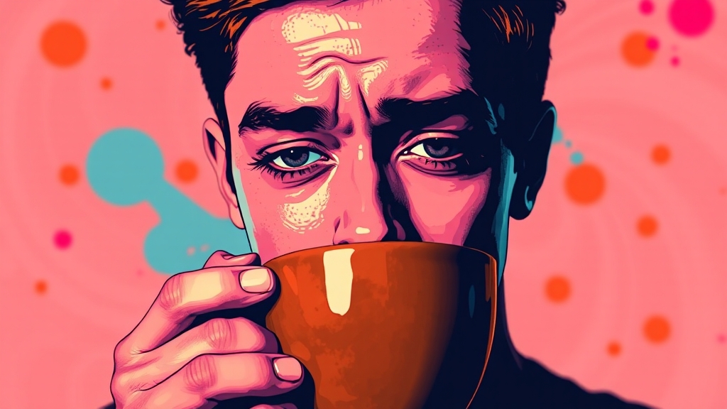 눈꺼풀 떨림, 왜 나타날까? (popart 스타일)