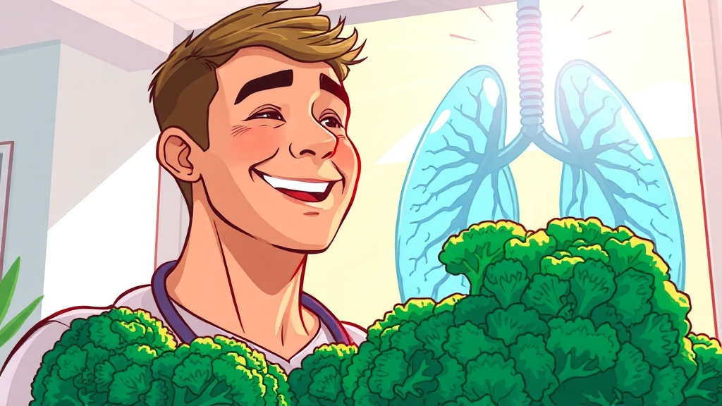 COPD 환자 일상 관리 팁 (cartoon 스타일)