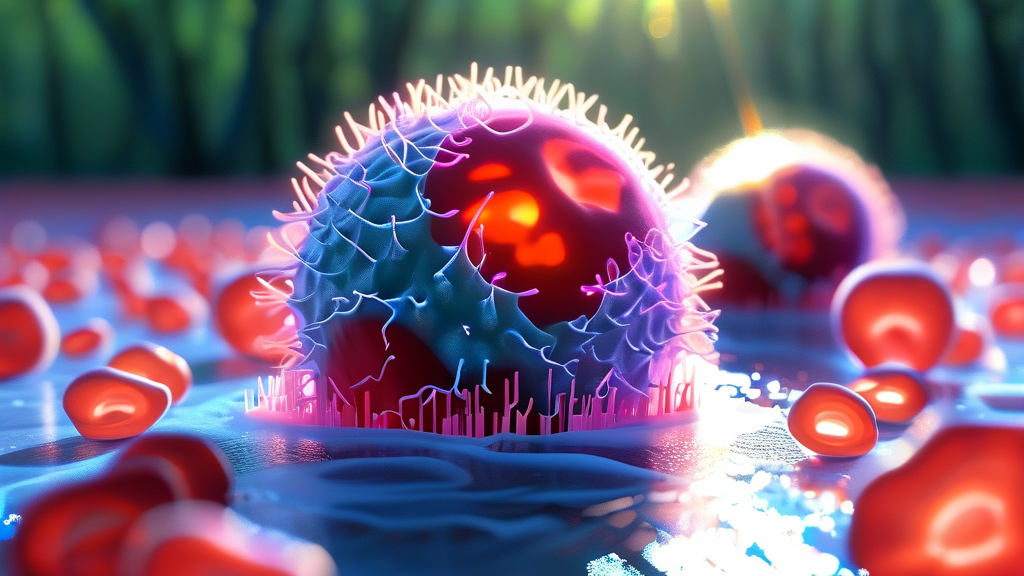 당화혈색소 수치가 높아지는 이유 (realistic 스타일)