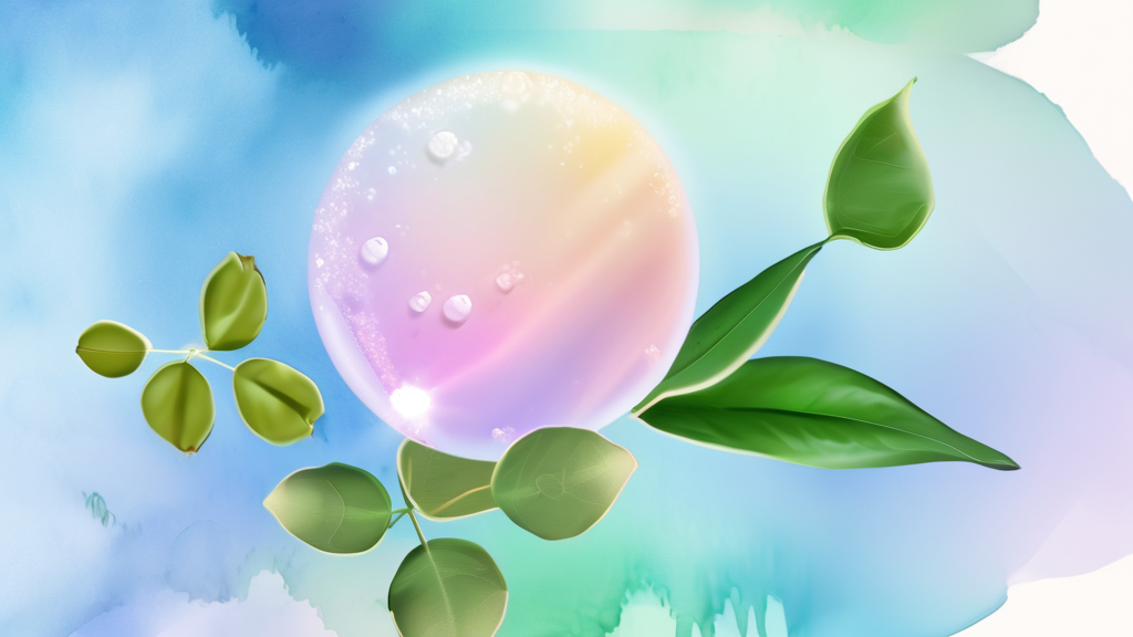 MSM, 콘드로이친, 글루코사민: 관절 건강 삼총사 (watercolor 스타일)