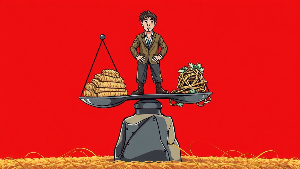 찬반 논쟁, 왜 뜨거울까? (cartoon 스타일)