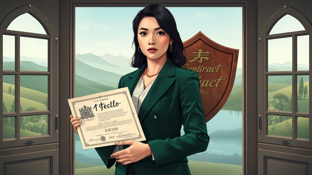 전세 계약 전, 이것만은 꼭 확인하세요! (illustration 스타일)