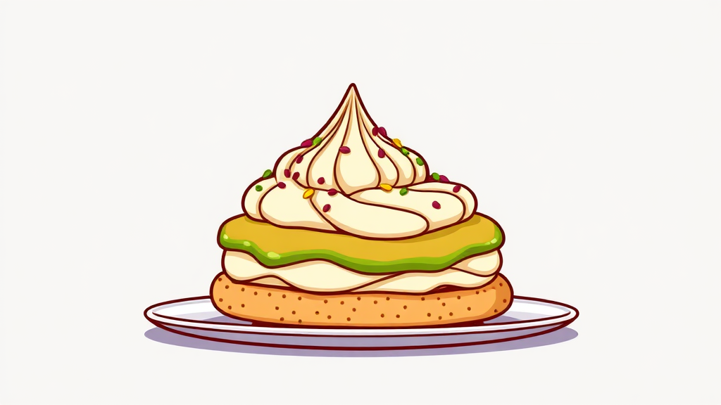 두쫀쿠, 무엇일까요? (cartoon 스타일)