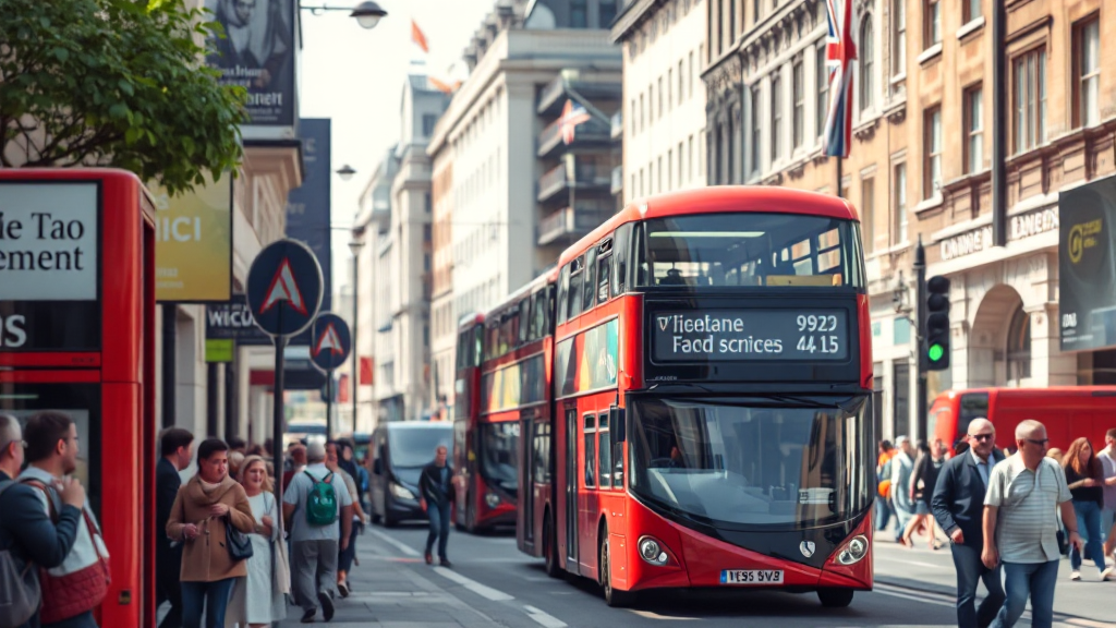 관광세, 도시 환경 영향은? (realistic 스타일)