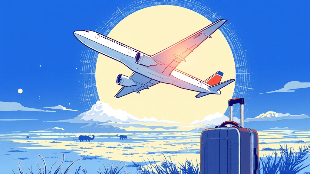 몽골 비행시간: 인천-울란바토르 직항 정보 (illustration 스타일)