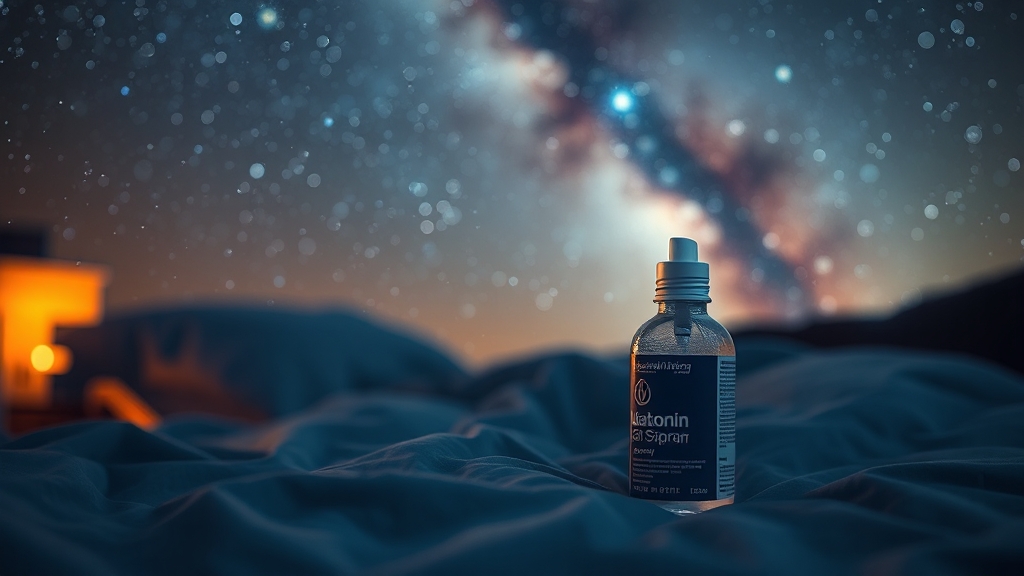 멜라토닌 스프레이 구매 가이드 (realistic 스타일)