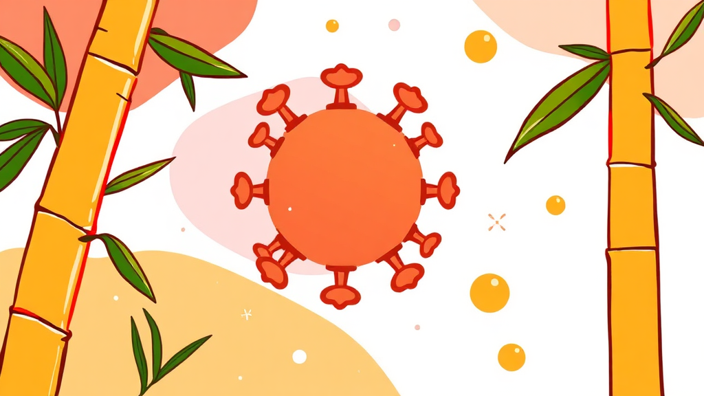 면역력 UP! 핵심 성분 파헤치기 (cartoon 스타일)