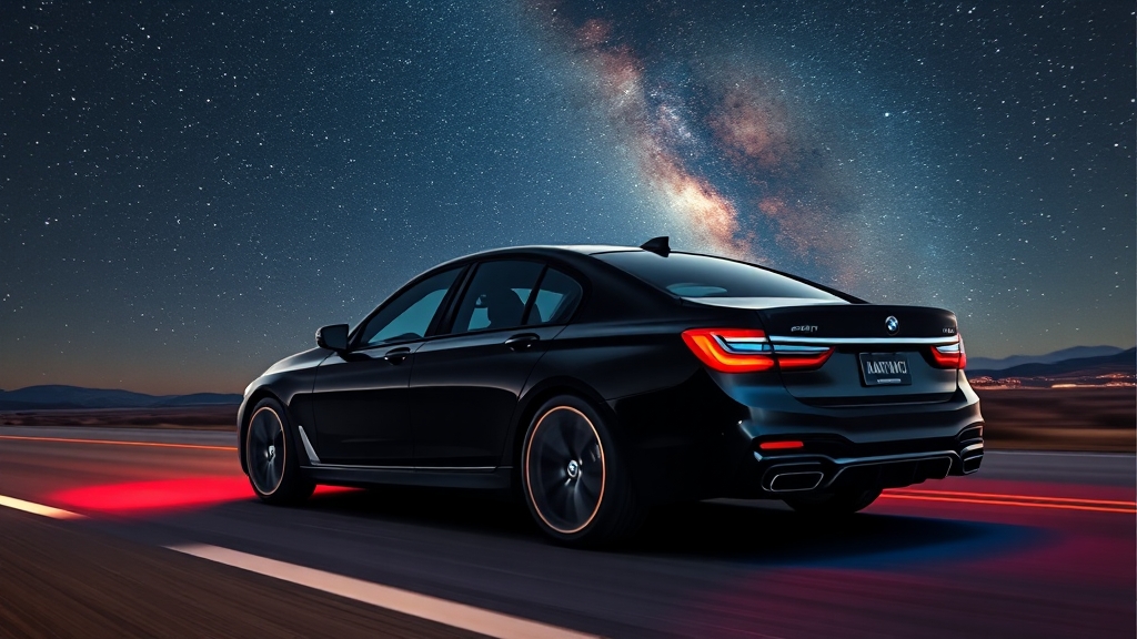 740i M Sport: 안전 및 주행 보조 (illustration 스타일)