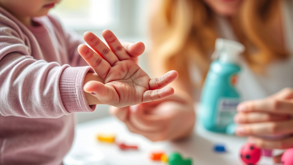 격리 기간, 언제 등원 가능할까? (realistic 스타일)