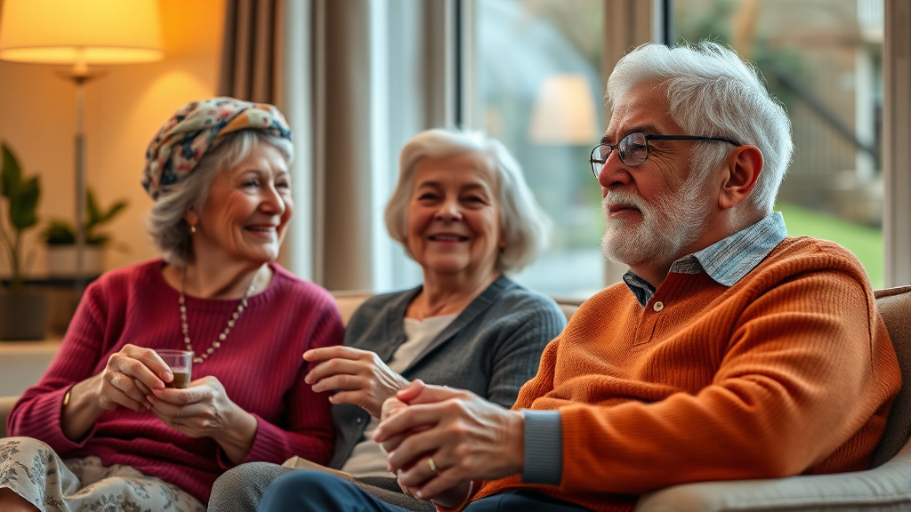 실버타운 시장, 앞으로 어떻게 될까요? (realistic 스타일)