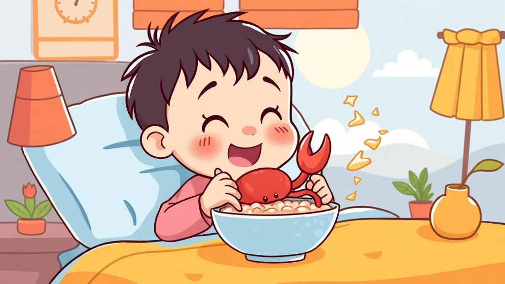 아침 루틴 개선을 위한 팁 (cartoon 스타일)