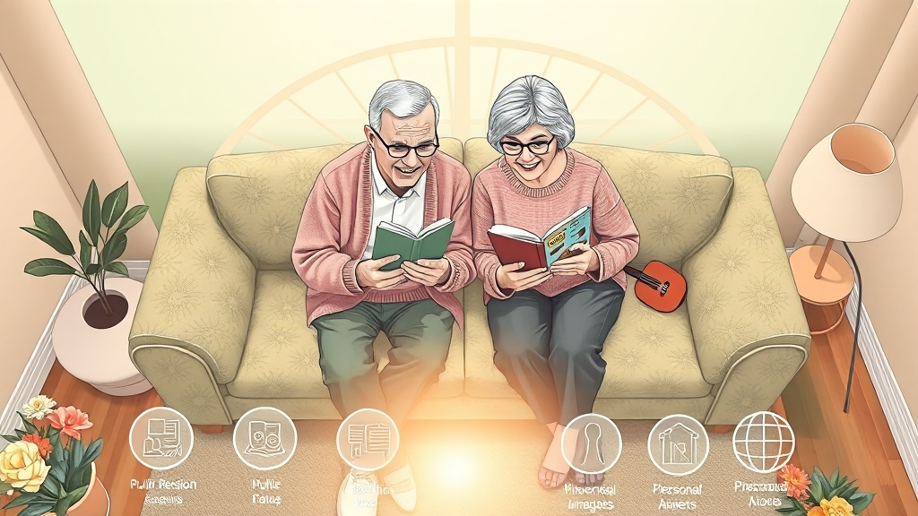 개인별 퇴직금 관리 가이드 (illustration 스타일)