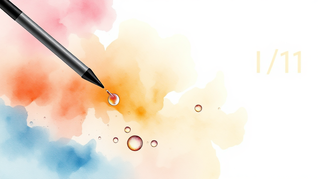 아이패드 11세대 vs 경쟁 모델 비교 분석 (watercolor 스타일)