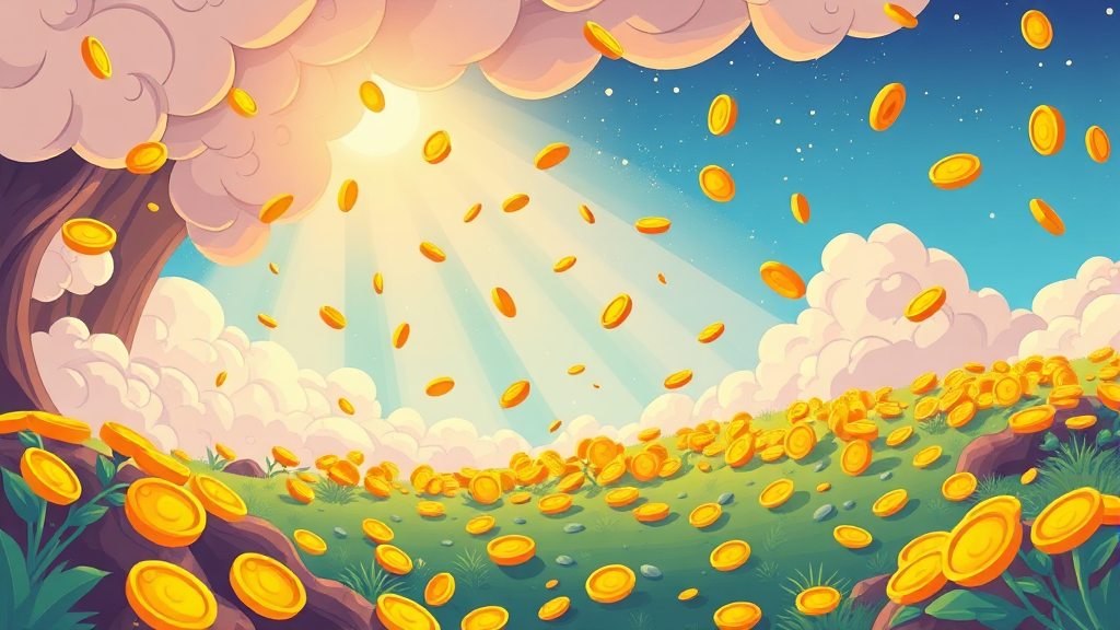 상황별 돈 꿈 해몽: 종합 정리 (cartoon 스타일)