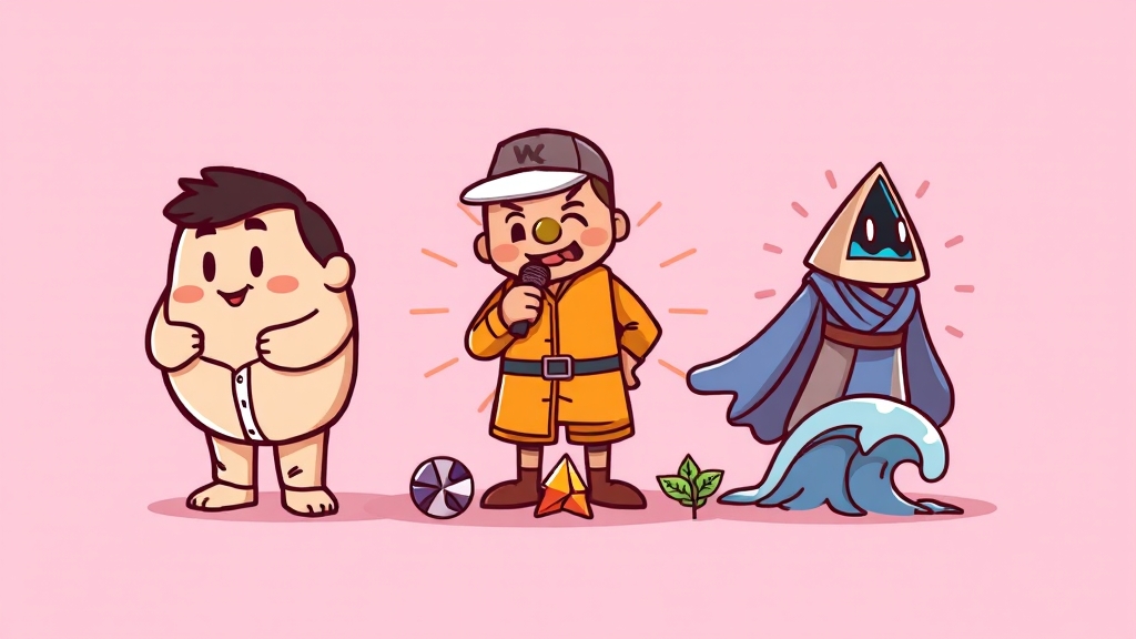 글루콤 vs 유사 제품 비교 (cartoon 스타일)