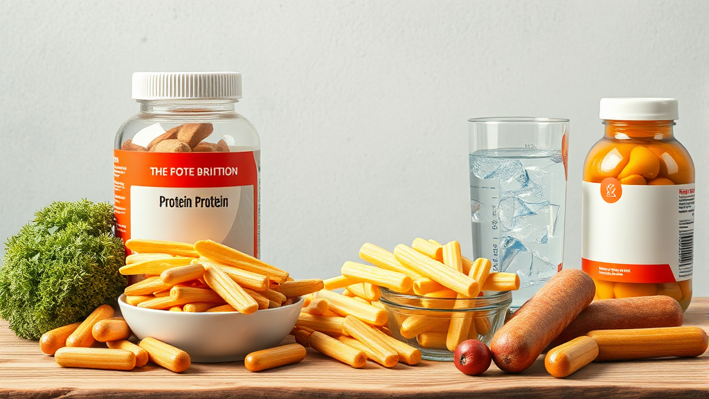 건강한 식단과 영양 관리로 활력 되찾기 (realistic 스타일)