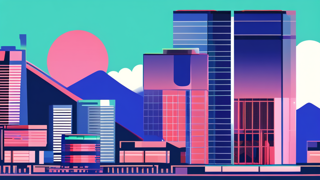 한국 경제의 구조적 취약성과 반도체 산업의 역할 (illustration 스타일)