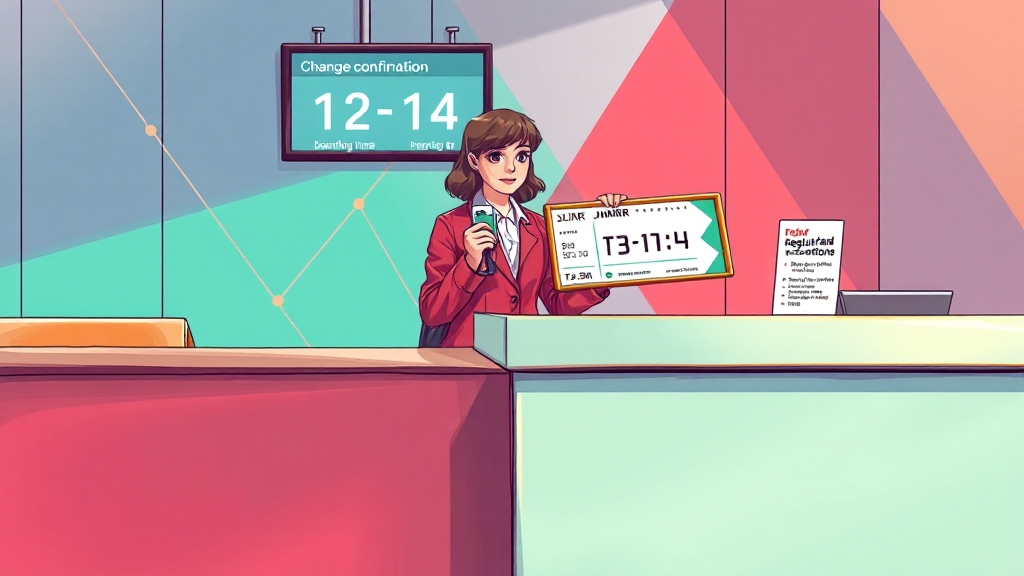 고객센터 이용 시 유의사항 (illustration 스타일)