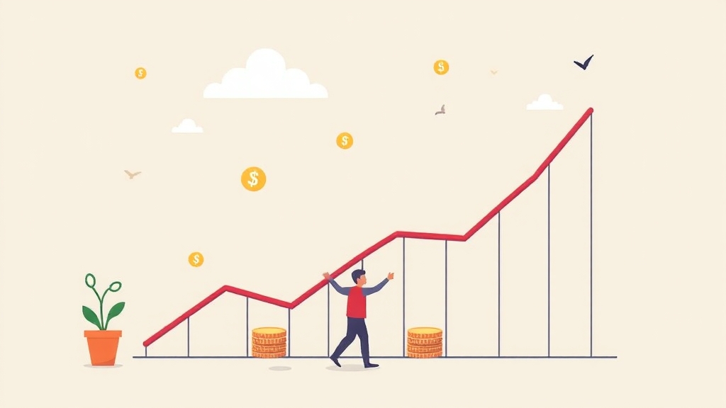 금리 역전 현상의 의미 및 영향 (illustration 스타일)