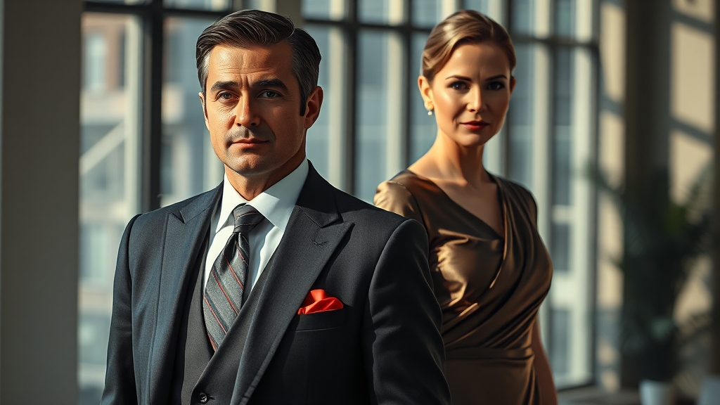 남녀 조건별 등급 기준 (realistic 스타일)