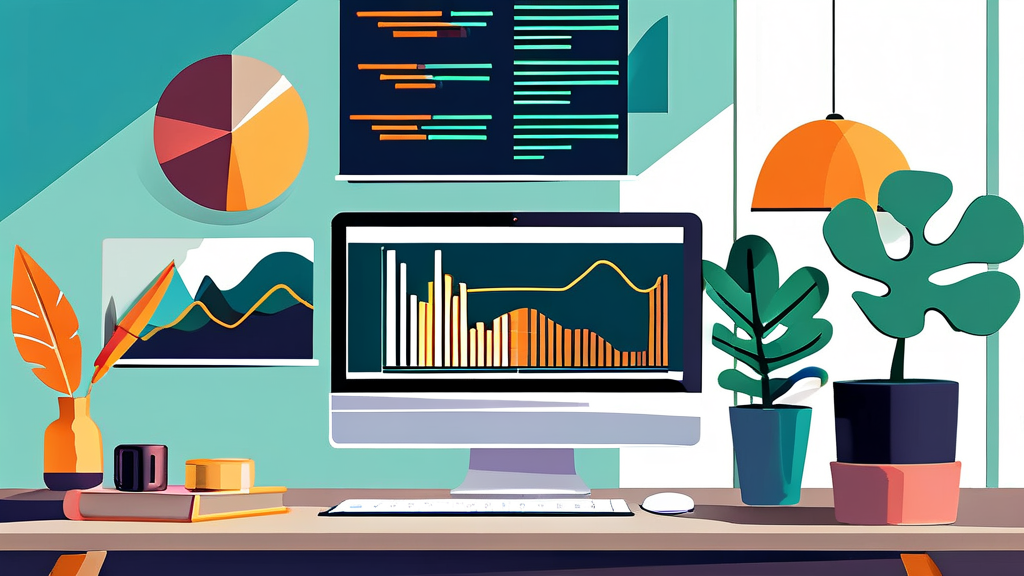 경비율 계산, 복잡한 세금 신고 이제는 쉽게! (illustration 스타일)