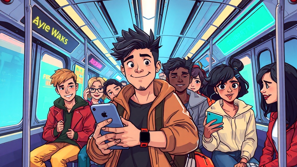 애플페이, 어디서 쓸 수 있나? (cartoon 스타일)