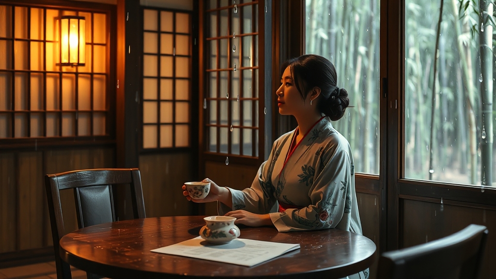 장마철 실내 활동 및 여행지 추천 (realistic 스타일)