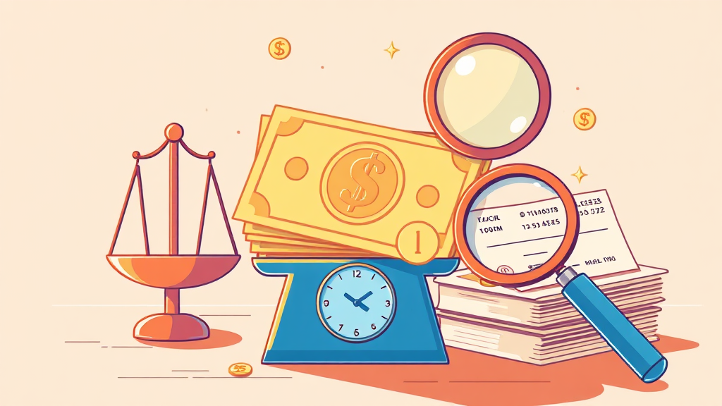 현명한 관리 방법 (illustration 스타일)