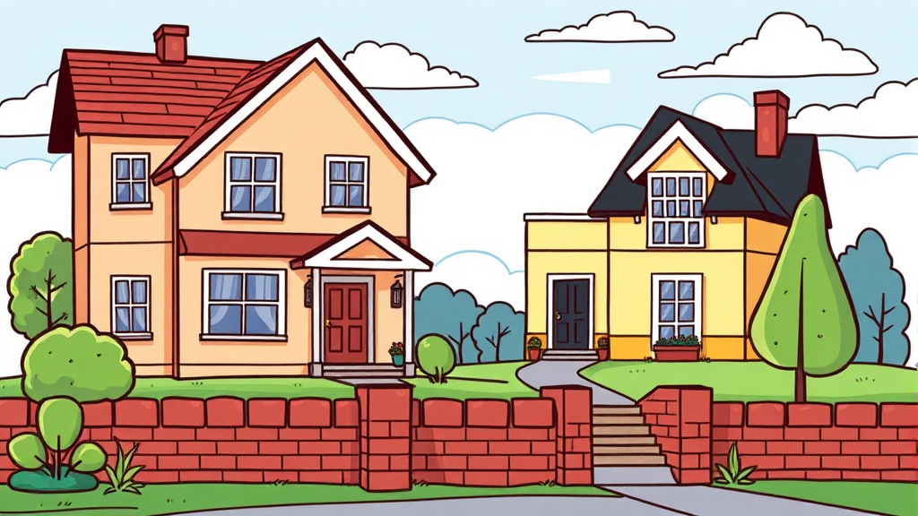 현행 다주택자 대출 규제 현황 및 금융 혜택 정의 (cartoon 스타일)