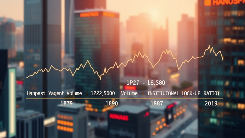 한패스 공모주 유통 물량, 상장 초반 변동성 요인 (realistic 스타일)