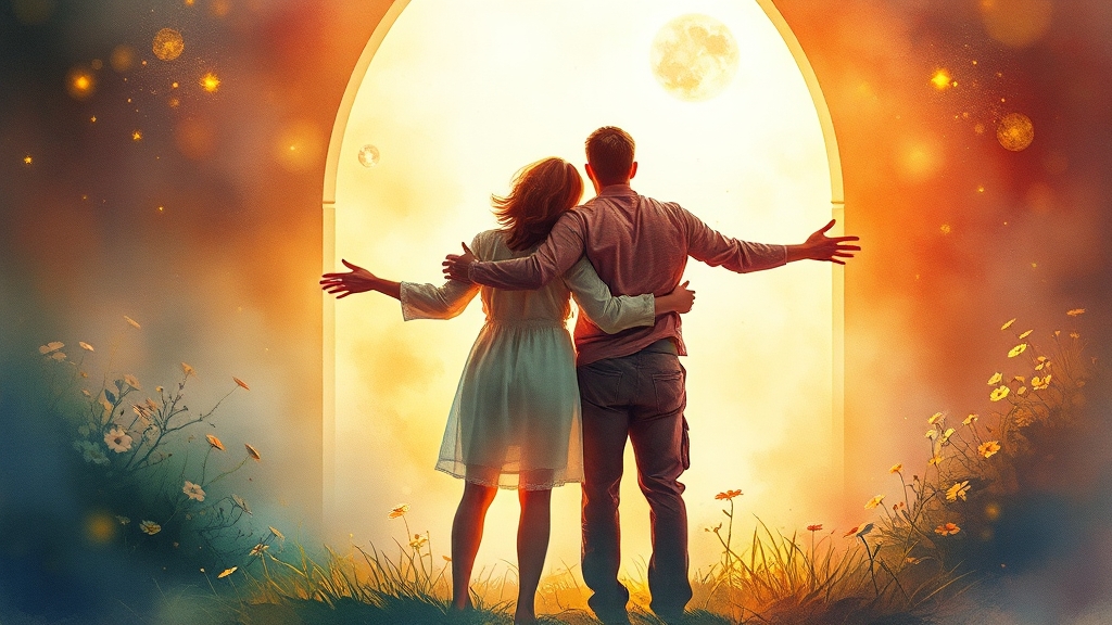 인식 개선 및 주변 역할 (watercolor 스타일)