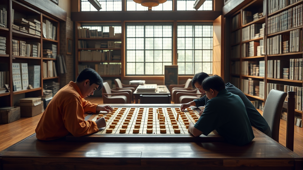 기보 서비스 및 자료실 활용법 (realistic 스타일)