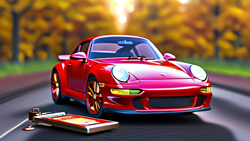 사고 대차 렌트 이용 절차 및 주의사항 (realistic 스타일)