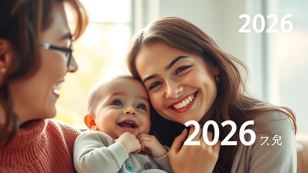 2026년 육아휴직, 뭐가 달라지나? (realistic 스타일)